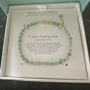 Green Aventurine Bead Bracelet